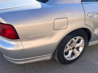 2002 Mitsubishi Galant VIII Рестайлинг, серебристый, 330000 рублей, вид 3