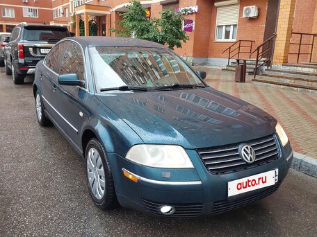 2001 Volkswagen Passat B5 Рестайлинг, зелёный, 450000 рублей, вид 1