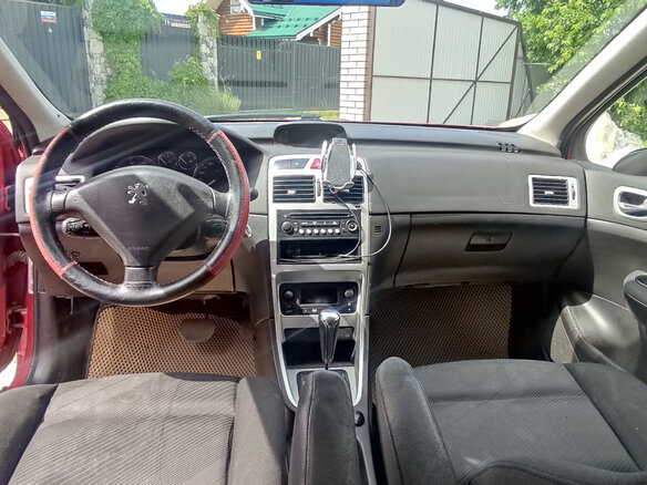 2007 Peugeot 307 I Рестайлинг, красный, 450000 рублей - вид 15
