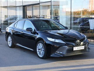 2019 Toyota Camry VIII (XV70), чёрный, 3300000 рублей, вид 3