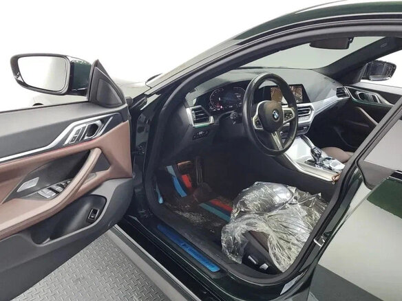2023 BMW 4 серии Gran Coupe 420i G22, G23, G26, зелёный, 4640000 рублей - вид 3