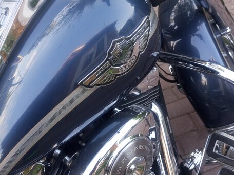 2003 Harley-Davidson Heritage Classic, голубой, 820000 рублей, вид 3