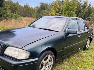 1997 Mercedes-Benz C-Класс 180 I (W202), зелёный, 320000 рублей, вид 1