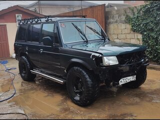 1998 Hyundai Galloper II, зелёный, 350000 рублей, вид 1