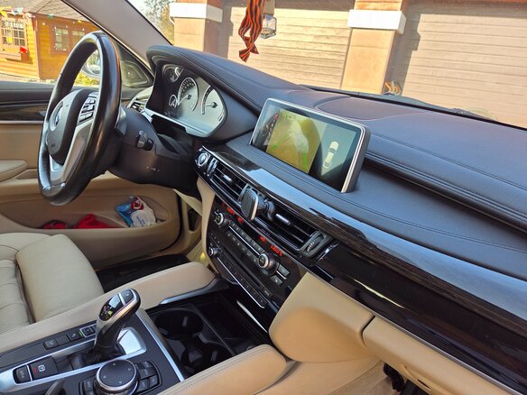 2016 BMW X6 35i II (F16), коричневый, 3400000 рублей - вид 16