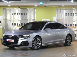 2023 Audi A8 Long 50 TDI IV (D5) Рестайлинг, серебристый, 9261658 рублей, вид 2
