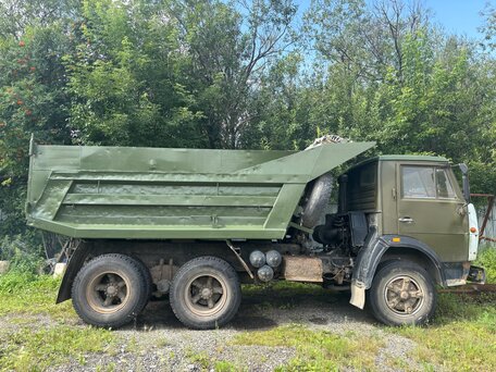 1997 КамАЗ 5511, зелёный, 675000 рублей, вид 1