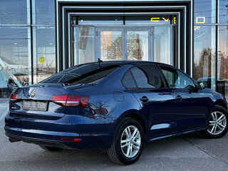 2016 Volkswagen Jetta VI Рестайлинг, синий, 1180000 рублей, вид 4