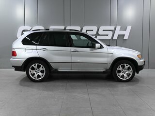 2001 BMW X5 4.4i I (E53), серебристый, 1050000 рублей, вид 5
