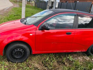 2007 Chevrolet Aveo I, красный, 270000 рублей, вид 4