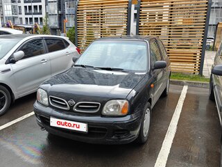 2001 Nissan Micra II (K11), чёрный, 180000 рублей, вид 2