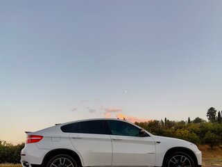 2011 BMW X6 40d I (E71), белый, 2450000 рублей, вид 4