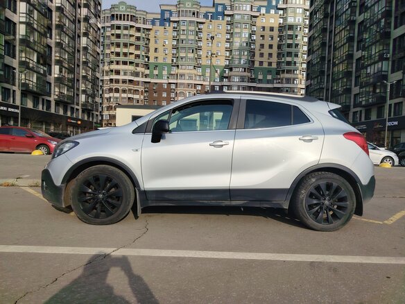 2015 Opel Mokka I, серебристый, 1130000 рублей - вид 6