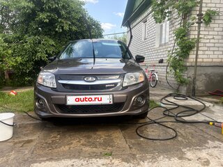 2014 Lada (ВАЗ) Granta Sport I, коричневый, 625000 рублей, вид 2