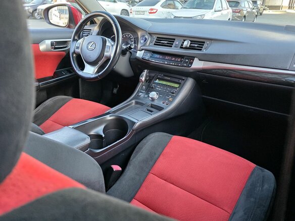 2012 Lexus CT 200h I, красный, 1570000 рублей - вид 19