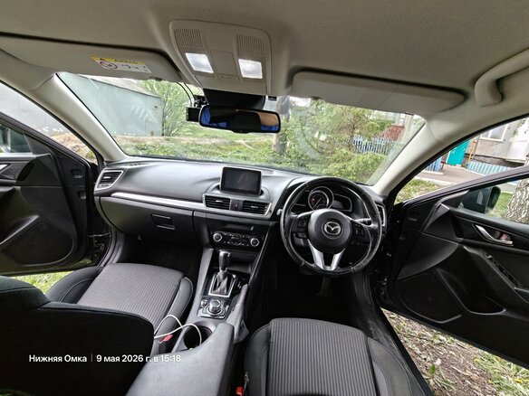 2014 Mazda Axela III, серый, 1100000 рублей - вид 4