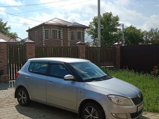2012 Skoda Fabia II Рестайлинг, серый, 385000 рублей, вид 4