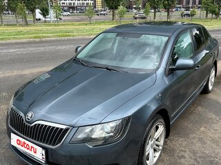 2014 Skoda Superb DSG II Рестайлинг, серый, 910000 рублей, вид 1