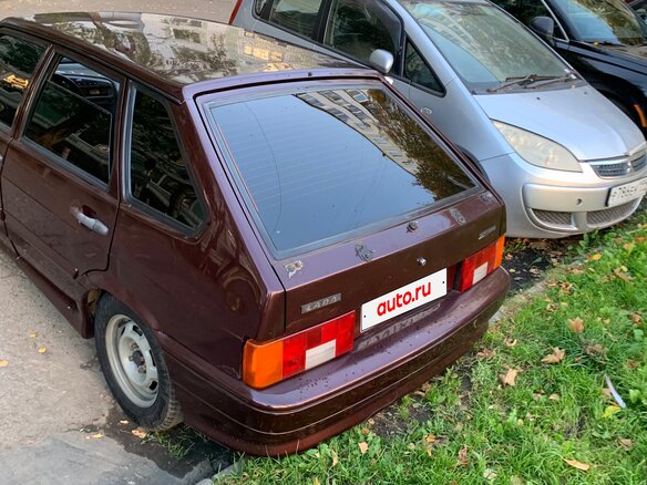 2012 Lada (ВАЗ) 2114, пурпурный - вид 2