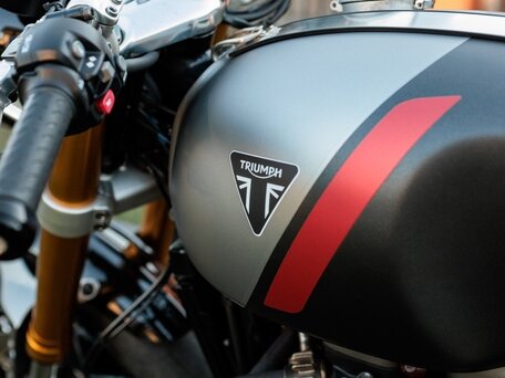 2020 Triumph Thruxton, чёрный, 1150000 рублей, вид 5