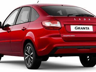 2026 Lada (ВАЗ) Granta I Рестайлинг, красный, 1160000 рублей, вид 2