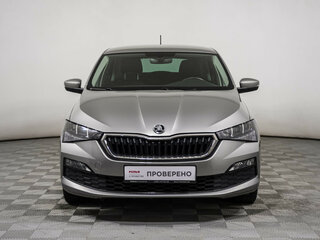 2021 Skoda Rapid II, серебристый, 1577000 рублей, вид 2