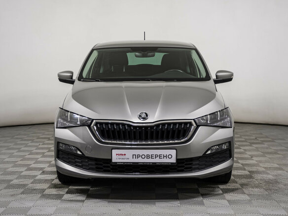 2021 Skoda Rapid II, серебристый - вид 1
