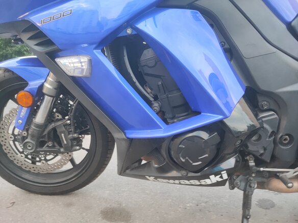 2014 Kawasaki Ninja 1000 SX, синий, 649000 рублей - вид 4