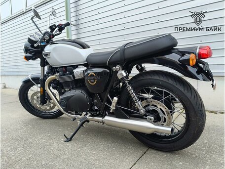 2026 Triumph Bonneville T100, чёрный, 1149000 рублей, вид 4