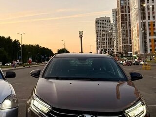 2024 Lada (ВАЗ) Vesta I Рестайлинг (NG), коричневый, 1370000 рублей, вид 2