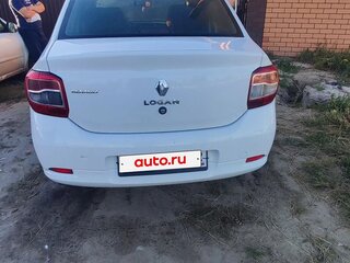 2019 Renault Logan II Рестайлинг, белый, 450000 рублей, вид 3