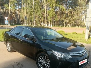 2016 Toyota Camry US Market VII (XV50) Рестайлинг, чёрный, 1900000 рублей, вид 2