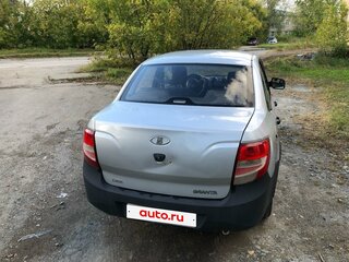 2013 Lada (ВАЗ) Granta I, серебристый, 200000 рублей, вид 3