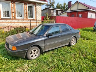 1989 Audi 80 IV (B3), чёрный, 155000 рублей, вид 1