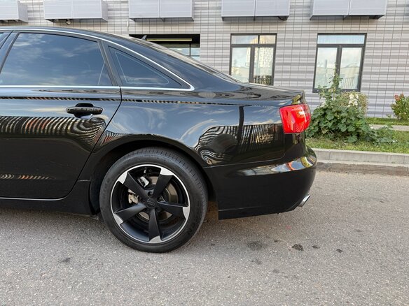 2014 Audi A6 IV (C7), чёрный - вид 5