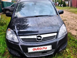 2012 Opel Zafira B Рестайлинг, чёрный, 850000 рублей, вид 2