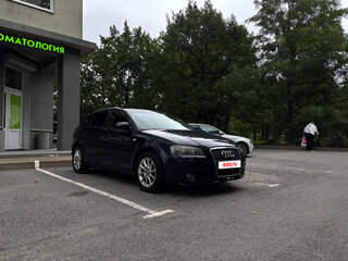 2006 Audi A3 II (8P) Рестайлинг 1, синий, 500000 рублей, вид 1