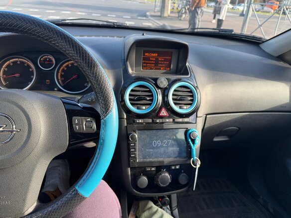 2011 Opel Corsa D Рестайлинг I, синий, 550000 рублей - вид 4