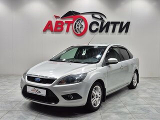 2010 Ford Focus II Рестайлинг, серебристый, 575000 рублей, вид 3