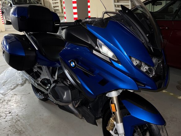 2021 BMW R 1250 RT, синий - вид 1