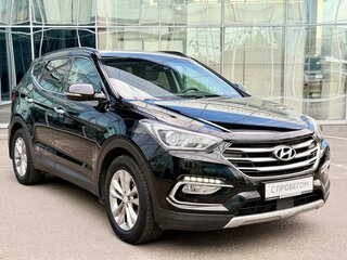 2015 Hyundai Santa Fe III Рестайлинг, чёрный, 1860000 рублей, вид 3
