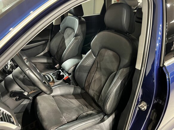 2015 Audi Q5 I (8R) Рестайлинг, синий - вид 12