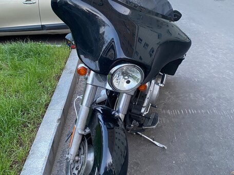 2011 Harley-Davidson Street Glide, чёрный, 750000 рублей, вид 2