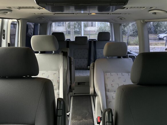 2008 Volkswagen Multivan T5, серебристый, 1444000 рублей - вид 9