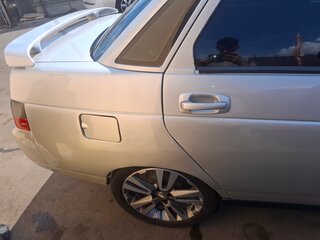 2003 Lada (ВАЗ) 2110, серебристый, 100000 рублей, вид 5