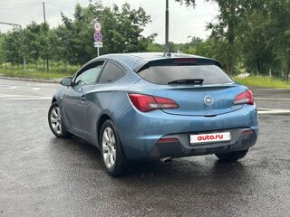 2014 Opel Astra GTC J Рестайлинг, голубой, 860000 рублей, вид 5