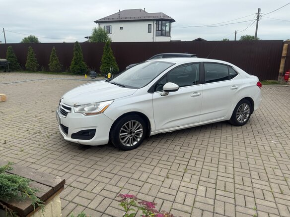 2016 Citroen C4 II, белый, 550000 рублей