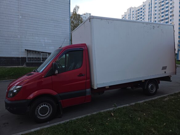 2009 Mercedes-Benz Sprinter, красный, 2190000 рублей - вид 9