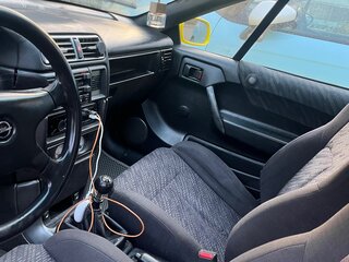 1991 Opel Calibra, жёлтый, 180000 рублей, вид 5
