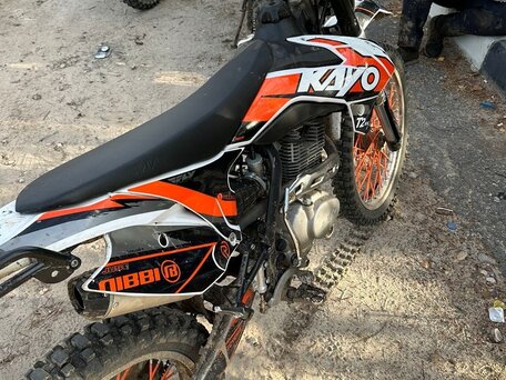 2023 Kayo T2 250 MX, красный, 120000 рублей, вид 2